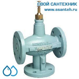 10232 Honeywell, V5329C1067 Клапан трехходовой линейный смесительный фланцевый, PN6, DN50, Kvs 40.0, 20мм, 2…170 °C