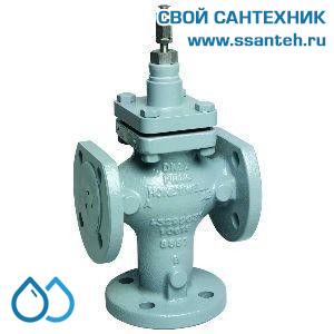 10251 Honeywell, V5050B1072 Клапан трехходовой линейный разделительный фланцевый, PN16, DN125, Kvs 250.0, 38мм, 2…220 °C