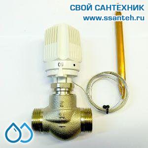 18749   TERMICUS T70V7723-21 Регулятор температуры прямого действия, DN20, +40...+70°С,  Kvs 5,0 м3/час, с выносным термобаллоном