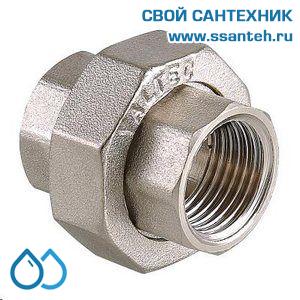 18985 Сгон прямой американка 1/2" ВР-ВР