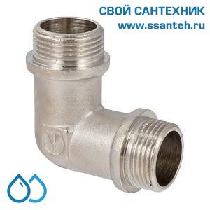 00878 Угольник 3/4" нар.-нар.